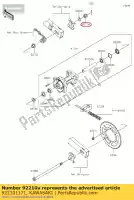 922101171, Kawasaki, nut,castle,16mm kawasaki w  a c cafe style special edition final ej800 w650 w800 kle300 versysx 300 klr650 street 650 800 , New