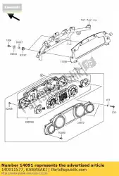 Tutaj możesz zamówić pokrywa, miernik, lwr vn1700a9f od Kawasaki , z numerem części 140911577: