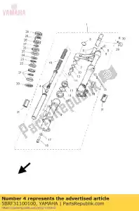 yamaha 5BRF31100100 zespó? d?tki 1 - Dół