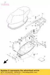 Ici, vous pouvez commander le couverture 1 auprès de Yamaha , avec le numéro de pièce 4P7F74530000: