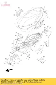 yamaha 39DF8199S100 om yp125r - Onderkant