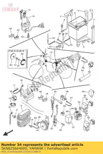 yamaha 5KN825664000 interruttore cavalletto laterale - Il fondo