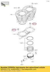 Tutaj możesz zamówić szpilka 11,5x14x14 zl900-a1 od Kawasaki , z numerem części 920431279: