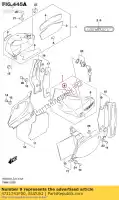 4721741F00, Suzuki, coussin, bagages suzuki  c vl vz 800 2009 2010 2011 2012 2014 2015 2016 2017 2018 2019, Nouveau