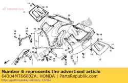 Aquí puede pedir juego de tapas r nh193p tipo 1 de Honda , con el número de pieza 64304MT6600ZA: