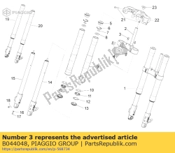 Aprilia B044048, Limiet stoppen, OEM: Aprilia B044048