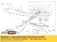 AP8139258, Piaggio Group, painel de instrumentos. s.grey aprilia  scarabeo 125 150 200 250 1999 2000 2001 2002 2003 2004 2005 2006 2007, Novo