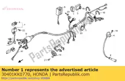 Here you can order the cushion, c. D. I. Unit from Honda, with part number 30401KK0770: