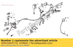 Honda 30401KK0770 cushion, c.d.i. unit - Bottom side