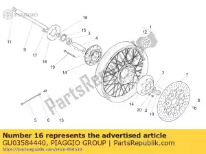 Piaggio Group GU03584440 cover - Bottom side