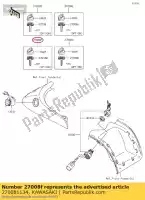 270081134, Kawasaki, sleutelslot, blanco klf300-b1 kawasaki  brute force kfx klf kvf 300 360 400 450 650 700 750 2000 2001 2002 2003 2004 2005 2006 2007 2008 2009 2010 2011 2012 2013 2014 2015 2016 2017 2018 2019 2020 2021, Nieuw