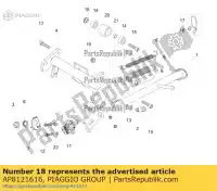 AP8121616, Piaggio Group, uchwyt tulejowy aprilia  rs rs4 scarabeo sport city sport city cube sport city street zd4kra00 zd4tk0008, zd4vx000, zd4tk0000 50 125 250 300 500 2003 2004 2005 2006 2008 2009 2010 2011 2012 2013 2014 2016 2017 2018 2019 2020 2021 2022, Nowy