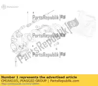 CM166105, Piaggio Group, carburator ape vin: zapt42pmc, zapt42p00, motor: tbp4m 200 2013 2014 2015 2016 2017 2018 2019 2020 2021 2022, Nieuw