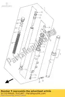 5115239A40, Suzuki, buisson, guide suzuki vs 600 750 800 1988 1992 1993 1994 1995 1996 1997 1998 1999 2000 2001 2002 2003 2004 2005, Nouveau