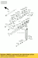 390071234, Kawasaki, arm-susp,uni trak klx250-d3 kawasaki klx 250 300 1995 1996 1997 1998 1999 2000 2001 2002 2003, New