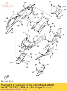 yamaha 1WS2171E00P0 cover, side 5 - Bottom side