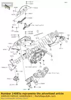 14093074051P, Kawasaki, 01 kap,koplamp,links,c.l.groen kawasaki z400 400 , Nieuw