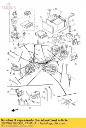 Ici, vous pouvez commander le interrupteur principal kit d'immobilisation auprès de Yamaha , avec le numéro de pièce 39PW82502000: