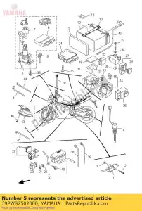 yamaha 39PW82502000 interrupteur principal kit d'immobilisation - La partie au fond