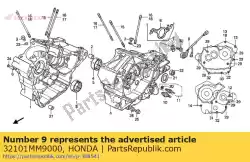 Tutaj możesz zamówić uprz?? Pomocnicza, a od Honda , z numerem części 32101MM9000: