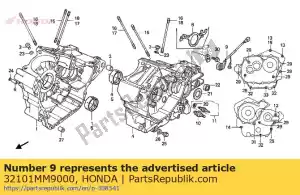 Honda 32101MM9000 sub arnés, un - Lado inferior