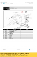 641824, Aprilia, Motor stop schakelaar, Nieuw