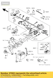 Here you can order the horn from Kawasaki, with part number 270030032: