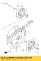 5411117E1212R, Suzuki, wheel,fr,17m/cx suzuki gsx gsx r rf 750 900 1100 1200 1988 1989 1990 1991 1992 1993 1994 1995 1996 1997 1998 1999 2000 2001, New