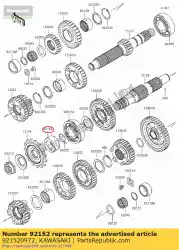 Here you can order the collar,25x40x17. 2 er650ecf from Kawasaki, with part number 921520972: