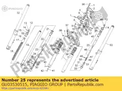 Aquí puede pedir primavera de regreso de Piaggio Group , con el número de pieza GU03530515: