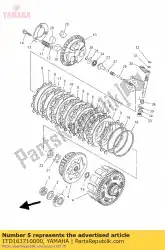 Qui puoi ordinare capo, frizione da Yamaha , con numero parte 1TD163710000: