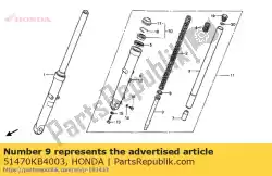 Ici, vous pouvez commander le pas de description disponible pour le moment auprès de Honda , avec le numéro de pièce 51470KB4003: