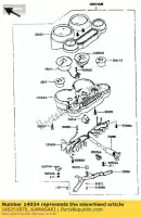 140251870, Kawasaki, copertura, metro, lwr kawasaki gpz ke gpzr 600 100, Nuovo