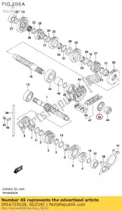 suzuki 0916725028 podk?adka - Dół