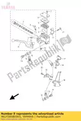 Here you can order the plate, diaphragm from Yamaha, with part number 4KLF585B0000: