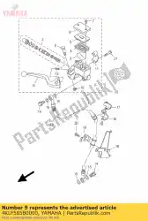 Tutaj możesz zamówić p? Yta, membrana od Yamaha , z numerem części 4KLF585B0000: