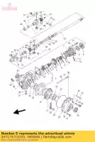 2H7175710100, Yamaha, spacer, expansion yamaha v max xvz xvztf yfm 250 400 1200 1300 1988 1989 1990 1991 1992 1993 1996 1997 1998 1999 2000 2001 2002 2003 2004 2005, New