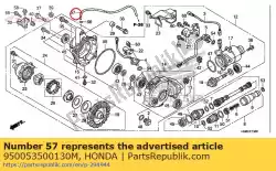 Tutaj możesz zamówić tuba zbiorcza, tc 35x1 od Honda , z numerem części 950053500130M: