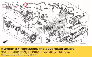 honda 950053500130M tube en vrac, tc 35x1 - La partie au fond