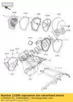 132800170, Kawasaki, titulaire kx450d6f kawasaki kx 250 450 2006 2007 2008 2009 2010 2011 2012 2013 2014 2015 2016, Nouveau