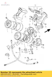 Qui puoi ordinare nessuna descrizione disponibile da Suzuki , con numero parte 0832201057: