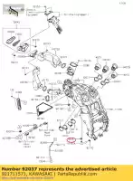 921711571, Kawasaki, abrazadera kawasaki z  j m a zrx s zzr b r gtr c zr7 gpz e eversion d zx10r ninja zx turbo f performance sport l zr zephyr sugomi edition special version abs zr800 zx1400 police p h zr7s zr750 zx750 1100 gpz1100 zrx1100 7 klf300 4x4 kvf300 kvf400 7s zrx1200 zrx1200r, Nuevo