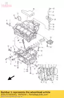 5EB151000000, Yamaha, basamento del carter yamaha yzf r 600 6, Nuovo