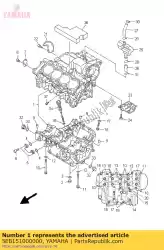 Here you can order the crankcase assy from Yamaha, with part number 5EB151000000: