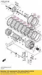 Qui puoi ordinare frizione da Suzuki , con numero parte 2145141G00: