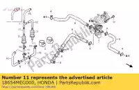 18654MEG000, Honda, pas de description disponible pour le moment honda vt 750 2004 2005 2006 2007, Nouveau