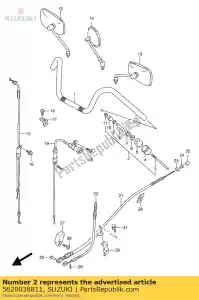 suzuki 5620038811 conjunto equilibrador - Lado inferior