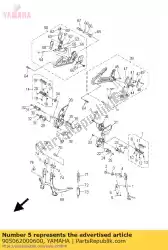 Ici, vous pouvez commander le la tension du ressort auprès de Yamaha , avec le numéro de pièce 905062000600: