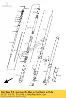 5121136E00, Suzuki, guia suzuki rm 125 250 1998, Novo