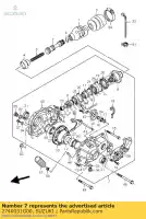 2740031G00, Suzuki, case assy, ??fr di suzuki lt a 700 2005 2006 2007, Novo